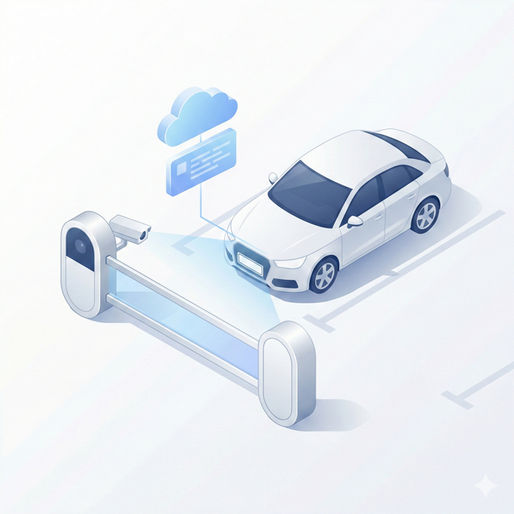 Plaka tanıma ve bariyer geçiş sistemi